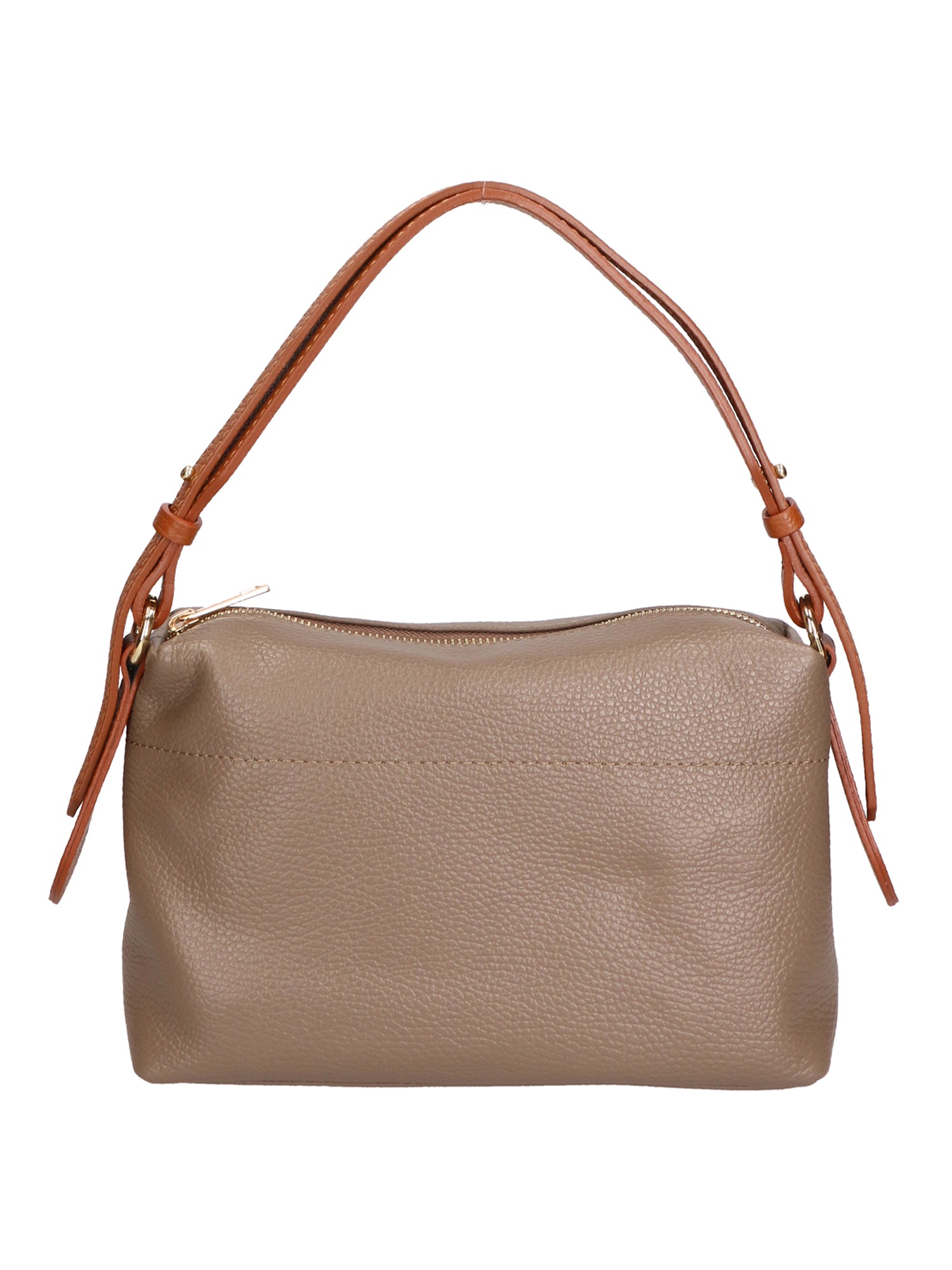 Vivienne Borsa a spalla da donna Vera pelle 06674-D40 TAUPE +D17 CUOIO Gave Lux