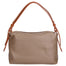 Vivienne Borsa a spalla da donna Vera pelle 06674-D40 TAUPE +D17 CUOIO Gave Lux