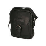 Borsa a tracolla da uomo Vera pelle RFID HILB-HT05-NERO Hill Burry