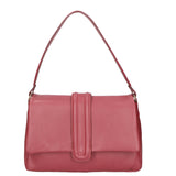 Jasmine Borsa a spalla da donna Vera pelle 06496-S10 RUBINO Gave Lux