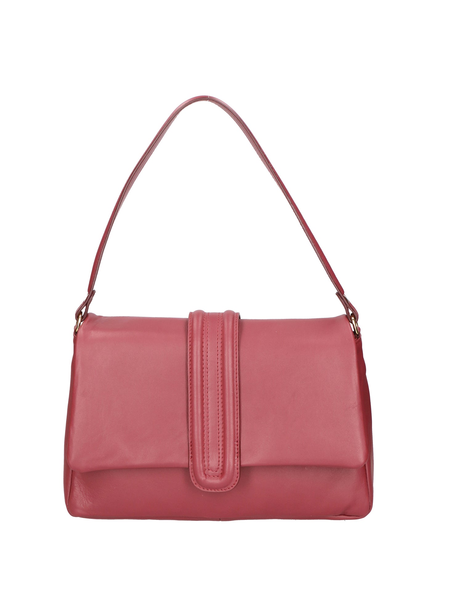 Jasmine Borsa a spalla da donna Vera pelle 06496-S10 RUBINO Gave Lux