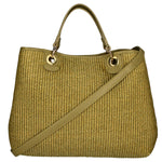 Borsa a mano da donna Paglia & Pelle MYB-05168-SS-467+D105 LIME My Best Bag