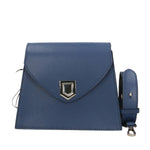 Eolara Borsa a spalla da donna Vera pelle 193842-BLU DARK BLUE Gave Lux