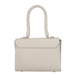Borsa a mano da donna 100% vera pelle MYB-8030-FW-D86 GRIGIO PERLA My Best Bag