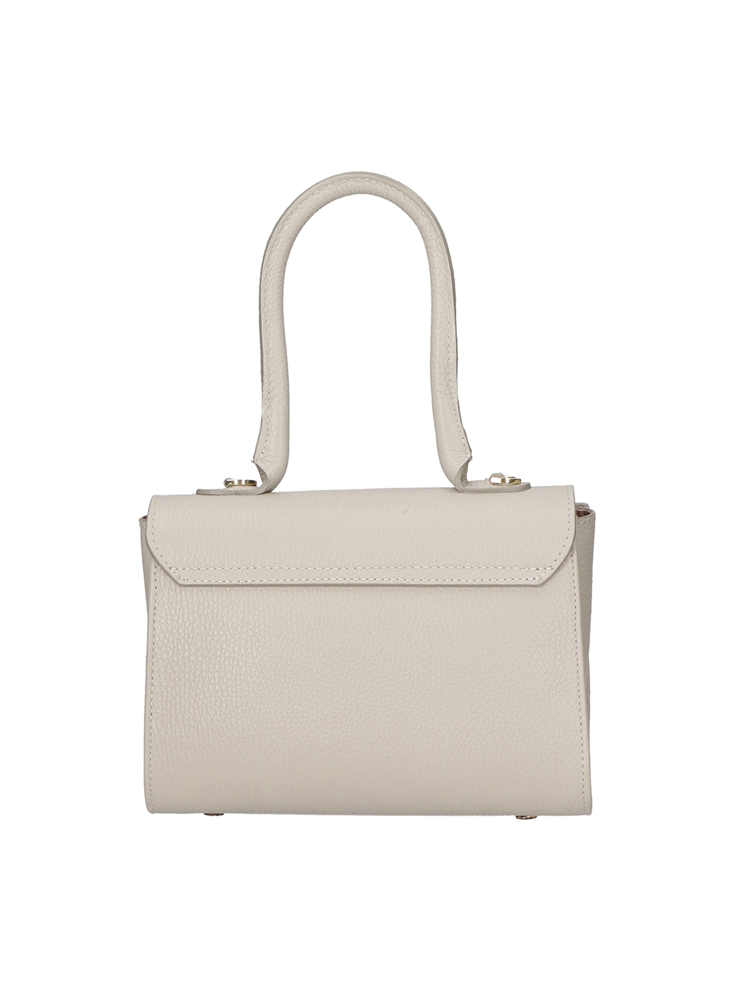 Borsa a mano da donna 100% vera pelle MYB-8030-FW-D86 GRIGIO PERLA My Best Bag