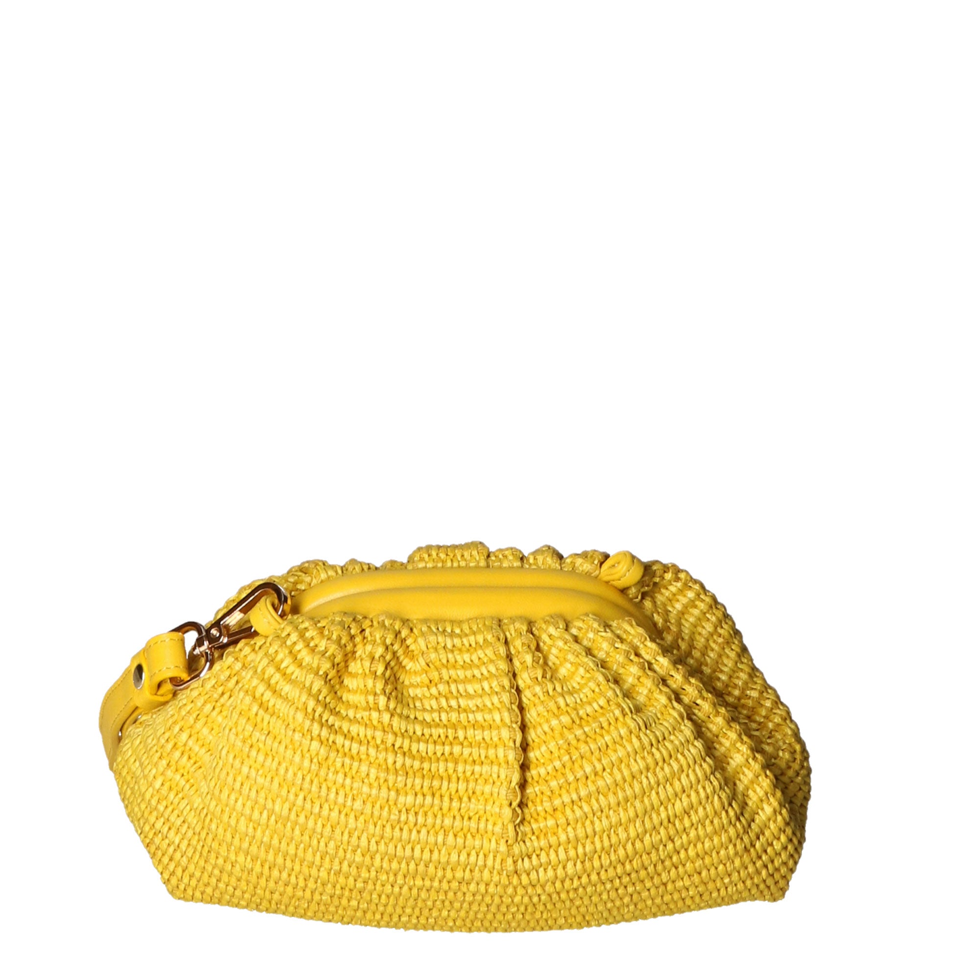 Borsa a tracolla da donna Paglia & Pelle MYB-7012-SS-BANANA G1+312 TABRU My Best Bag