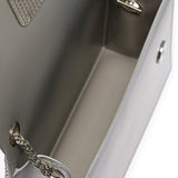 Borsa a mano da donna 100% Pvc FLAT SUPERMEE M-SILVER Marc Ellis