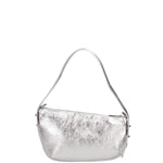 Borsa a spalla da donna Vera pelle e metallo 07228-L001 ARGENTO Roberta Rossi