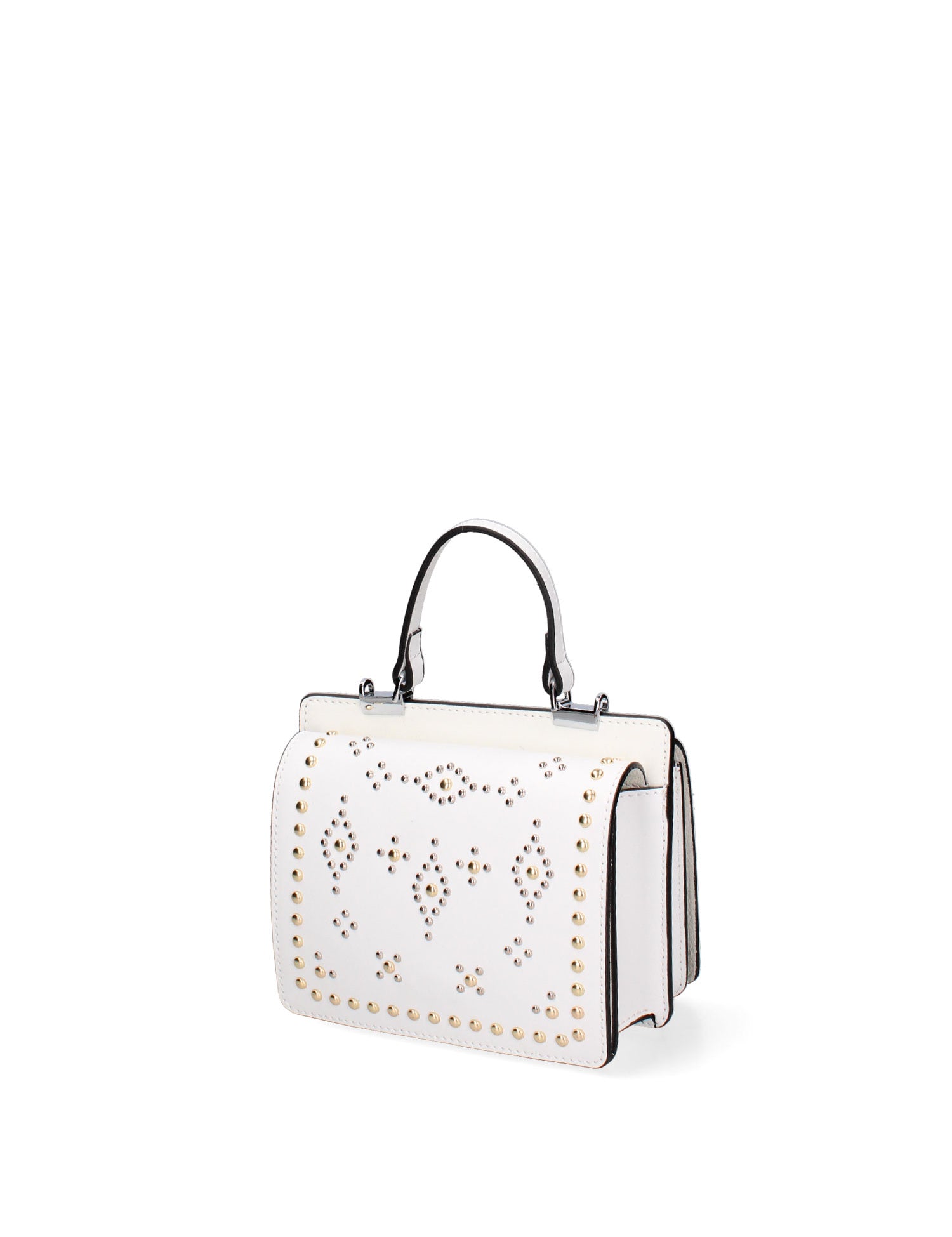 Florianne Borsa a tracolla da donna Vera pelle 1885-BIANCO Gave Lux