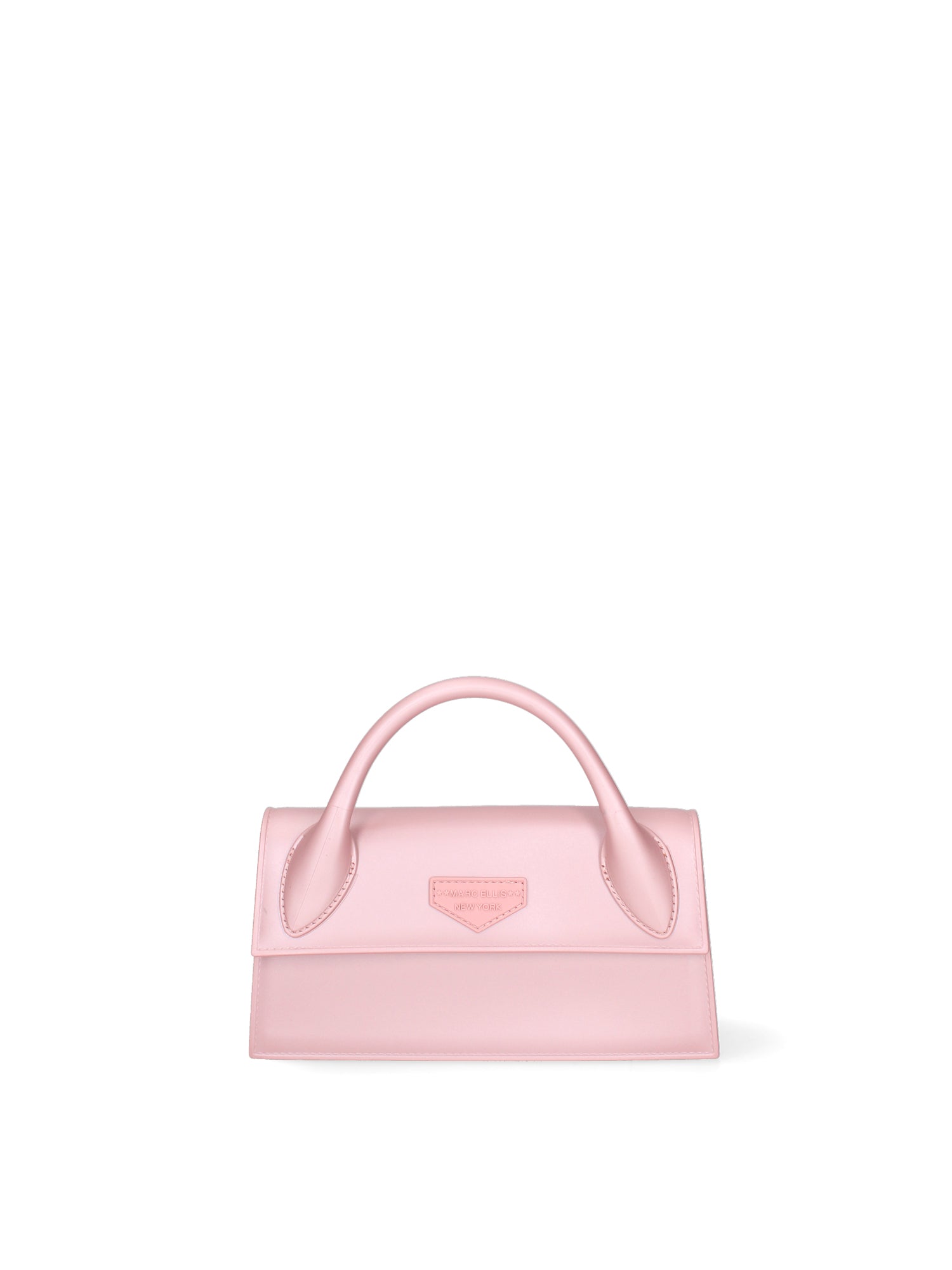 Borsa a mano da donna 100% Pvc FLAT-ARROW 24-OLD ROSE - GOLD Marc Ellis