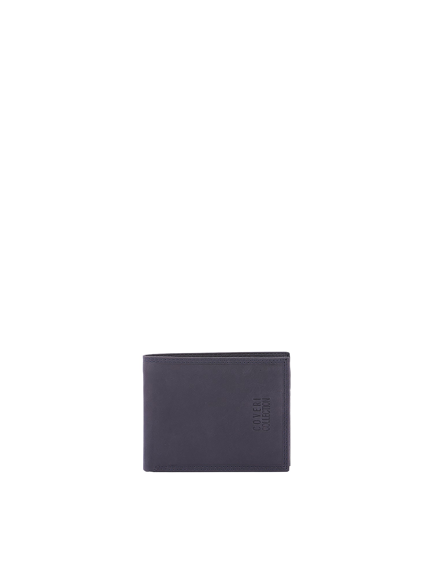 Portafoglio uomo in vera pelle Casual CC409-292-BLU Coveri Collection