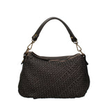 Novella Borsa a spalla da donna Vera pelle 7800-NERO Gave Lux