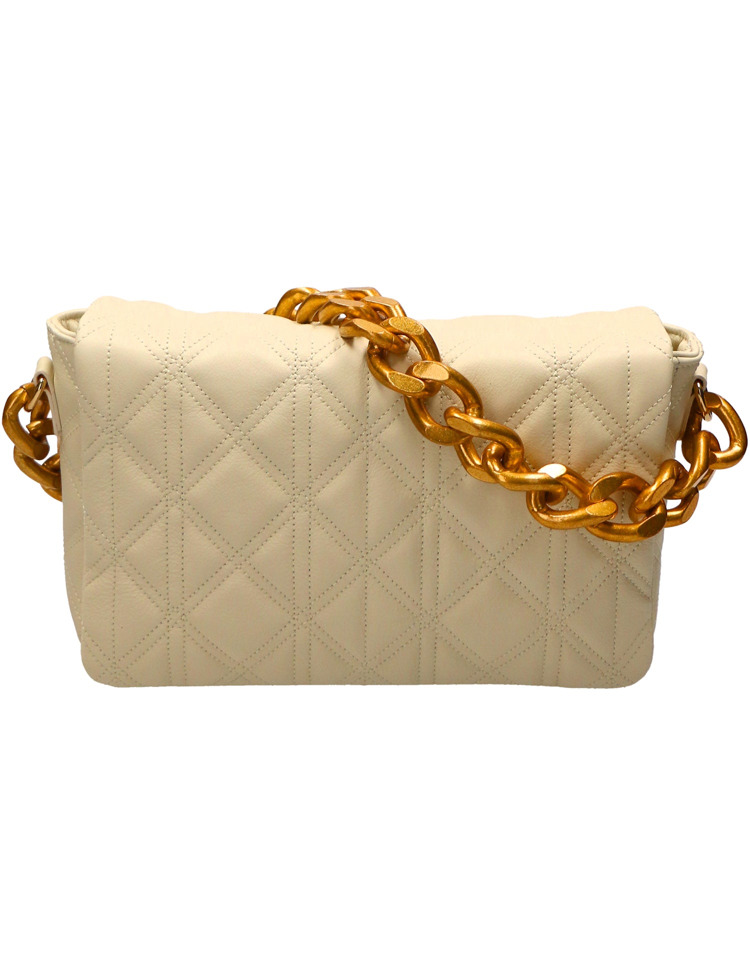 Aurélia Borsa a spalla da donna Vera pelle 04542-S37 LATTE Gave Lux