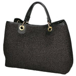 Borsa a mano da donna Paglia & Pelle MYB-05168-SS-13+D28 NERO My Best Bag