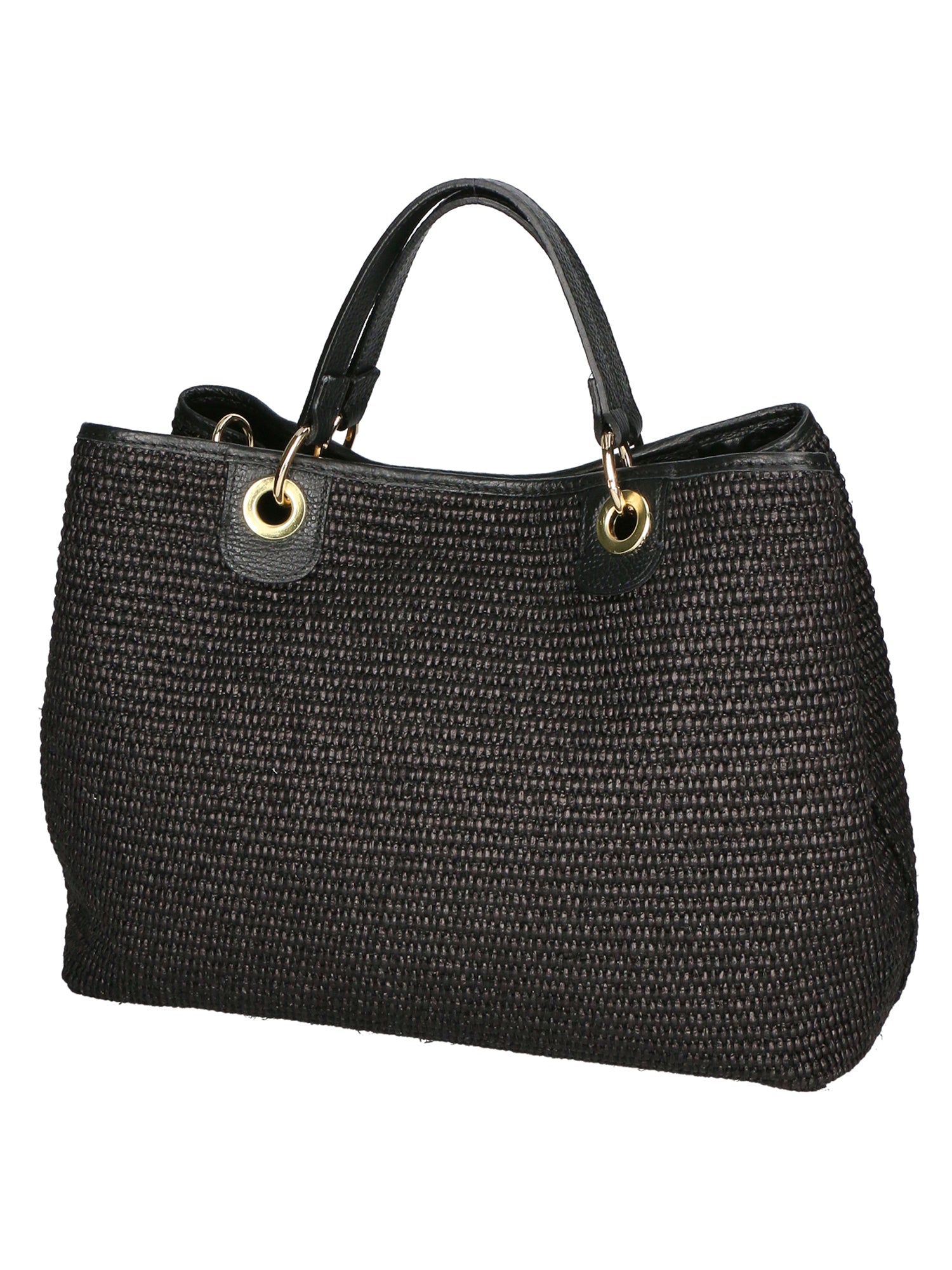 Borsa a mano da donna Paglia & Pelle MYB-05168-SS-13+D28 NERO My Best Bag