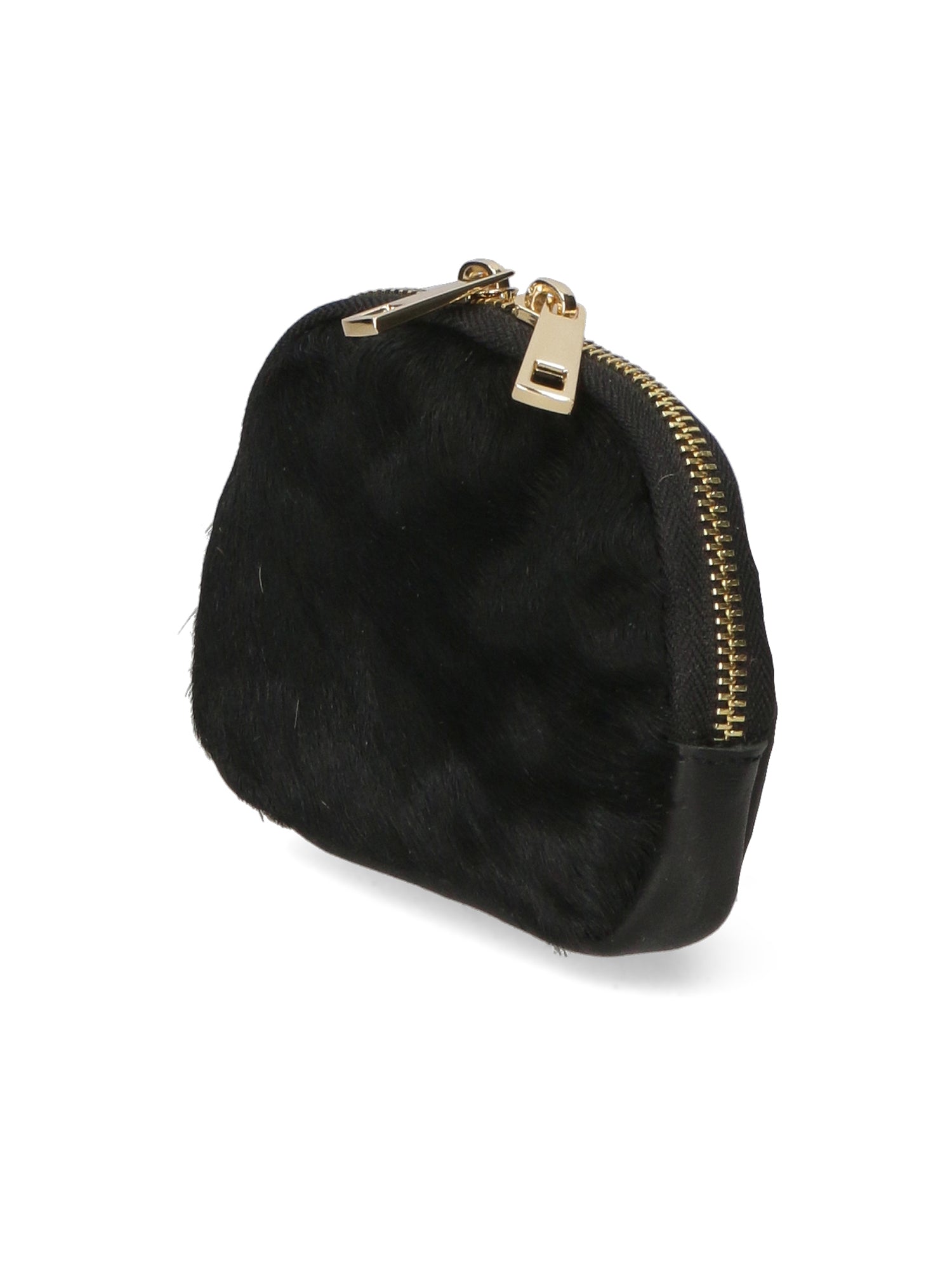 Rachele Pochette donna vera pelle Zip 02535-NERO Gave Lux