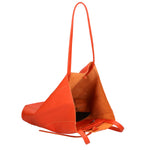 Valentina Borsa a mano da donna 100% pelle 06733-D35 PAPAYA Gave Lux
