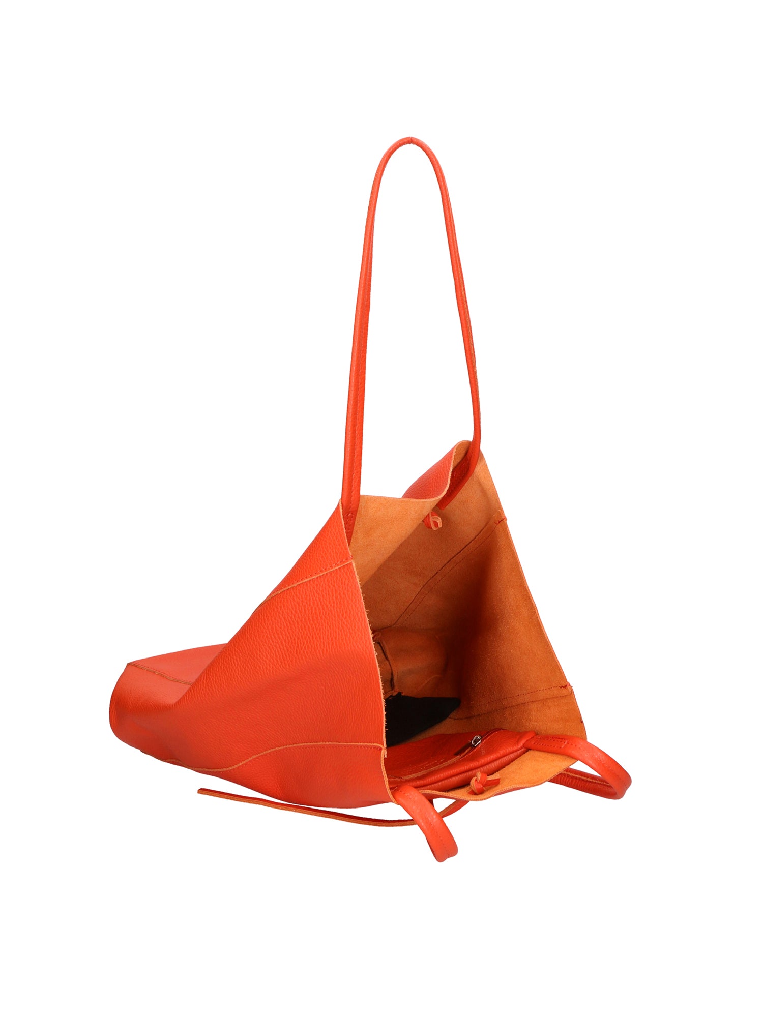 Valentina Borsa a mano da donna 100% pelle 06733-D35 PAPAYA Gave Lux