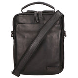Borsa a mano unisex in vera pelle 100% Made in Italy SN5861647-BLACK Santini Firenze