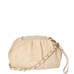 Borsa a tracolla da donna Paglia & Pelle MYB-7012-SS-TAPIOCA 21+142 TABRU My Best Bag