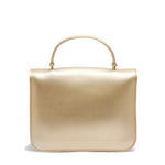 Borsa a mano da donna 100% Pvc FLAT EAR-GOLD + BRUSH GOLD Marc Ellis
