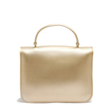 Borsa a mano da donna 100% Pvc FLAT EAR-GOLD + BRUSH GOLD Marc Ellis