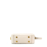 Borsa a tracolla da donna 100% pelle vegana PU GGB014CRM Gabriella G Firenze