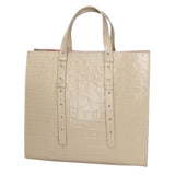 Borsa a mano da donna Vera pelle croco MYB-7004-SSCOCCO-C37 BEIGE BEIGE My Best Bag