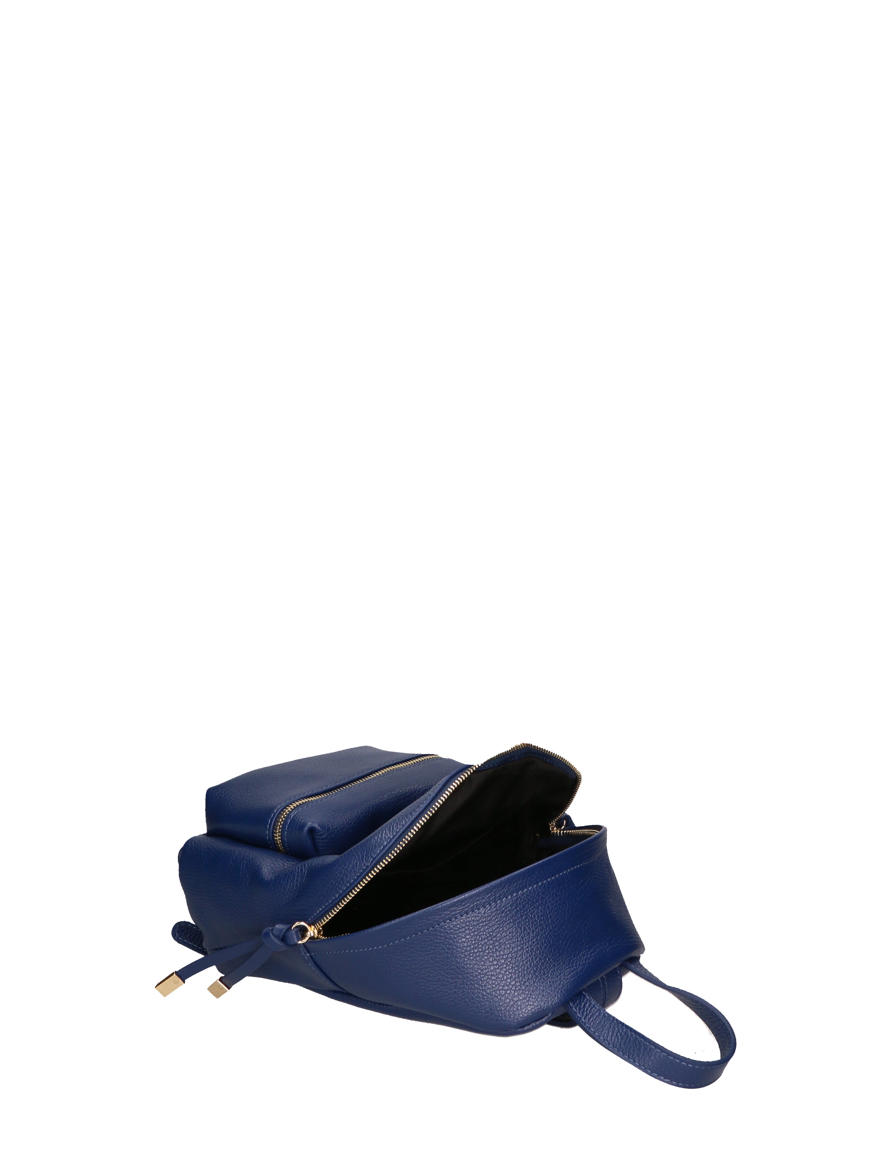 Liriope Borsa a mano da donna Vera Pelle 06515-D24 BLU JEANS Gave Lux