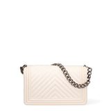 Borsa a mano da donna 100% Pvc FLAT-M 24-WHITECAP - BRUSH CDF Marc Ellis