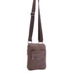Borsa a tracolla da uomo 100% Poliestere BC1194-MARRONE B Cavalli