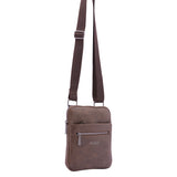 Borsa a tracolla da uomo 100% Poliestere BC1194-MARRONE B Cavalli