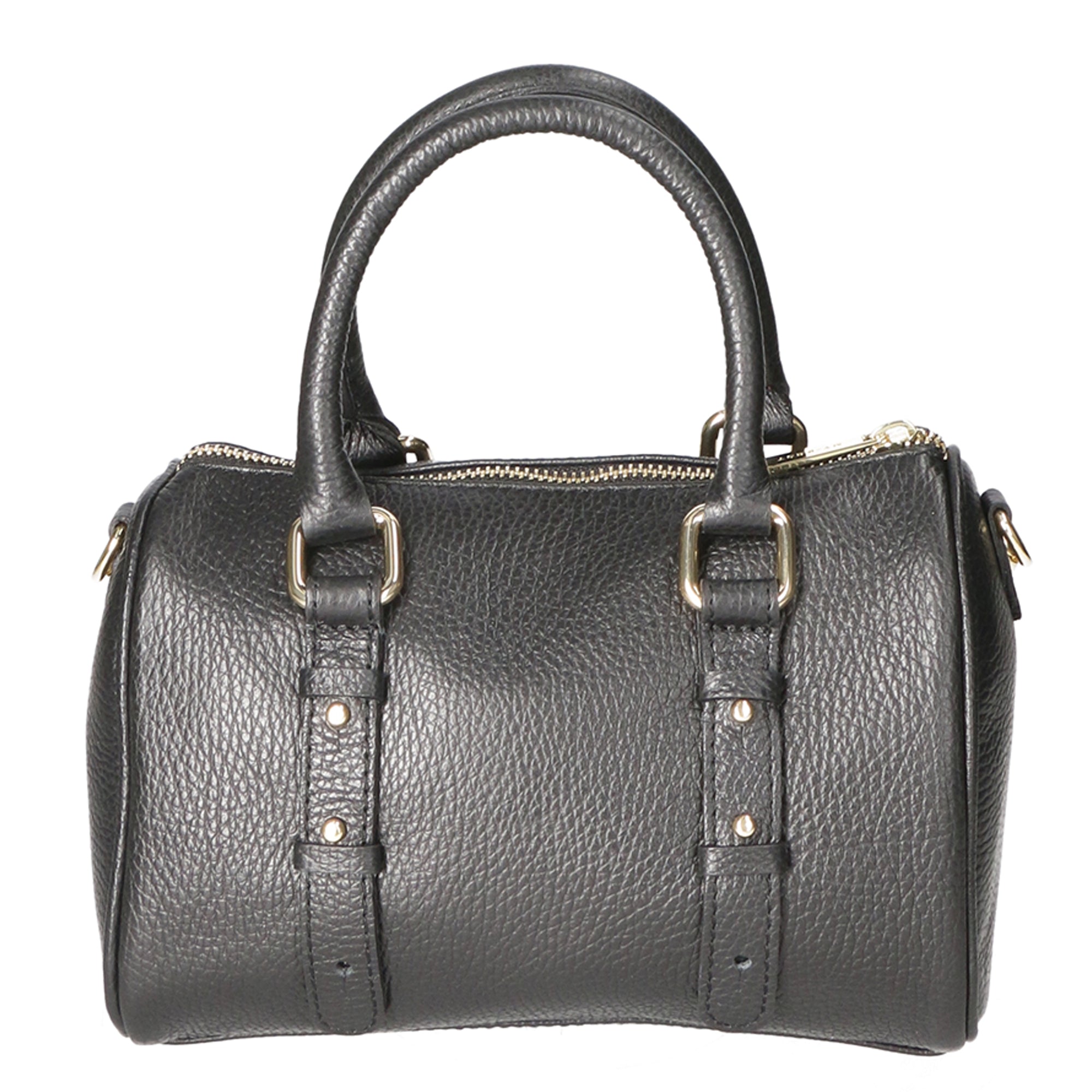 Borsa a tracolla da donna Vera pelle MYB-8023-FW-NERO My Best Bag