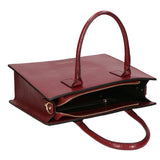 Borsa a mano da Donna Xaveria in Vera Pelle Made in Italy 30x28x10 cm