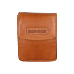 Marsupio da uomo in vera pelle RFID HILB-3171-COGNAC CUOIO Hill Burry