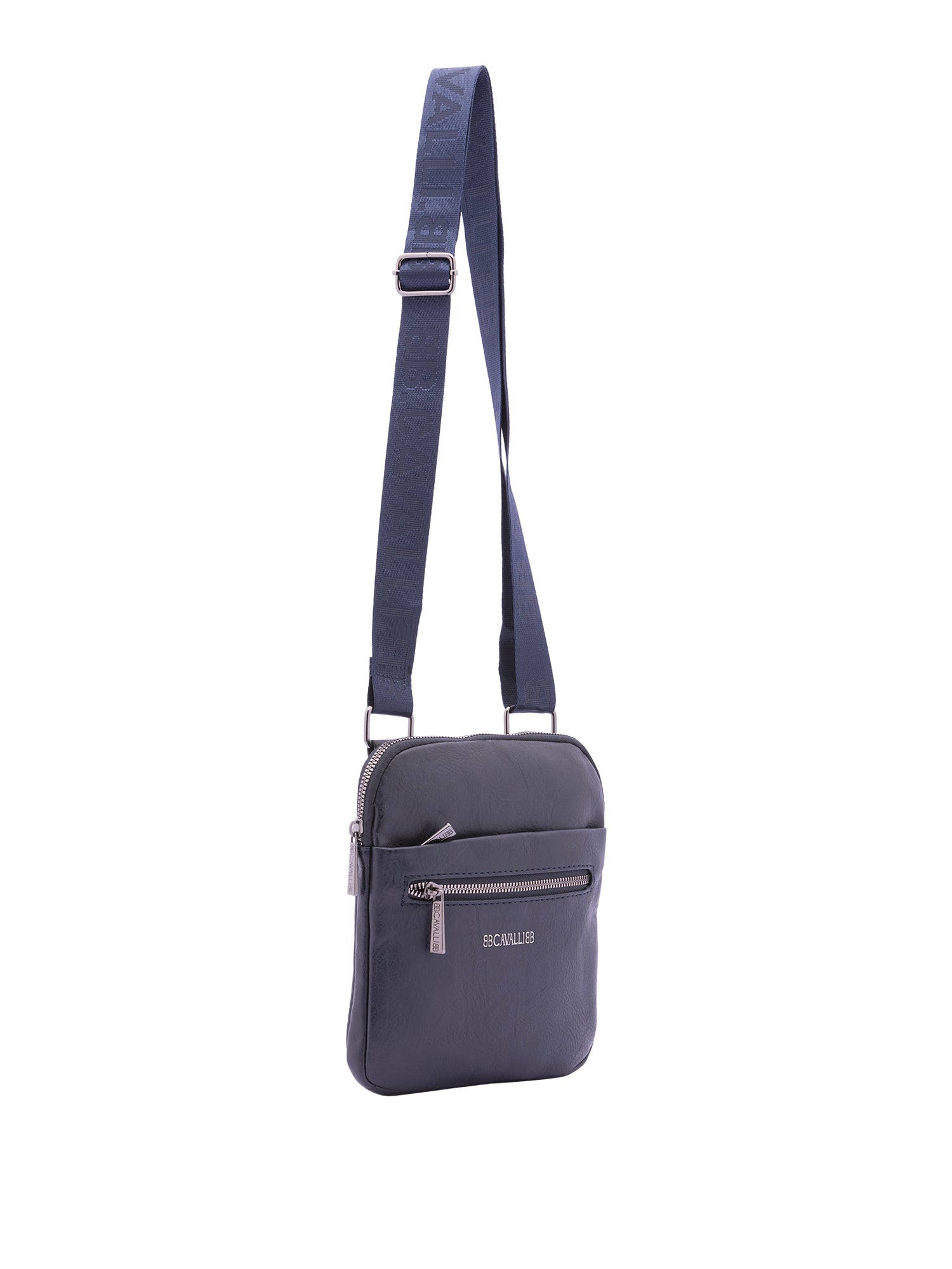 Borsa a tracolla da uomo 100% Poliestere BC1194-BLU B Cavalli