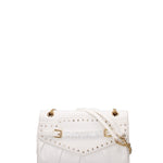 Elora Elite Borsa a spalla da donna 100% poliuretano B17131-BIANCO Braccialini