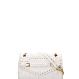 Elora Elite Borsa a spalla da donna 100% poliuretano B17131-BIANCO Braccialini