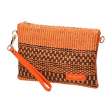 Pochette da donna in paglia Made in Italy MYB-05375-SS-ARANCIO STRAW My Best Bag
