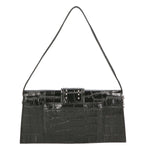 Alba Borsa a spalla da donna Vera pelle 04734-B28 NERO Gave Lux