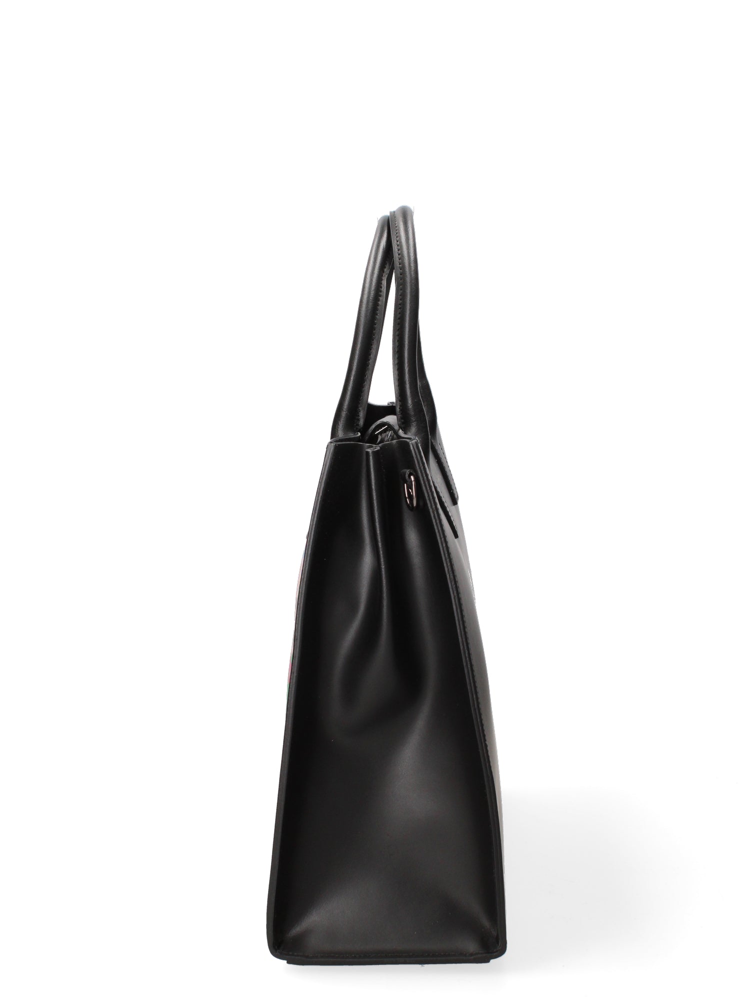 Borsa a mano da donna Vera pelle ruga JR-W-1031-BLACK-POP John Richmond
