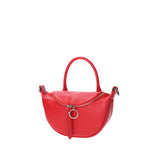 Mae Borsa a mano da donna Vera pelle 07142-D58 ROSSO FUOCO Viola Castellani