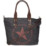 Sabrina Borsa a mano da donna 100% poliestere 8152-NERO Gave Lux