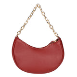 Loreta Borsa a spalla da donna Vera pelle 06511-D10 ROSSO SCURO Gave Lux