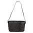 Azzurra Borsa a spalla da donna Vera pelle croco 05699-C28 NERO Gave Lux