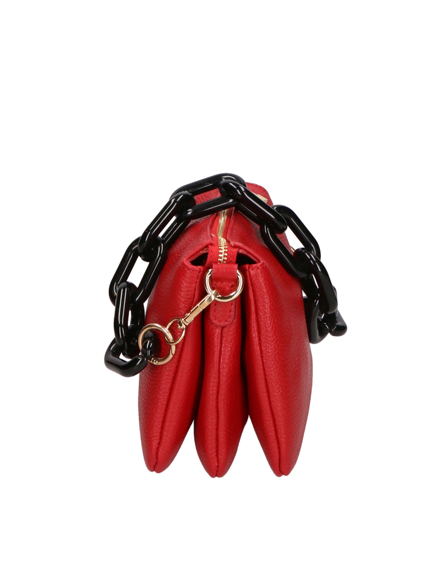 Borsa a spalla da donna Vera pelle italiana MYB-8020-FW-ROSSO My Best Bag