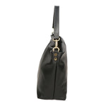 Ginevra Borsa a spalla da donna Vera pelle 05936-NERO BLACK Gave Lux