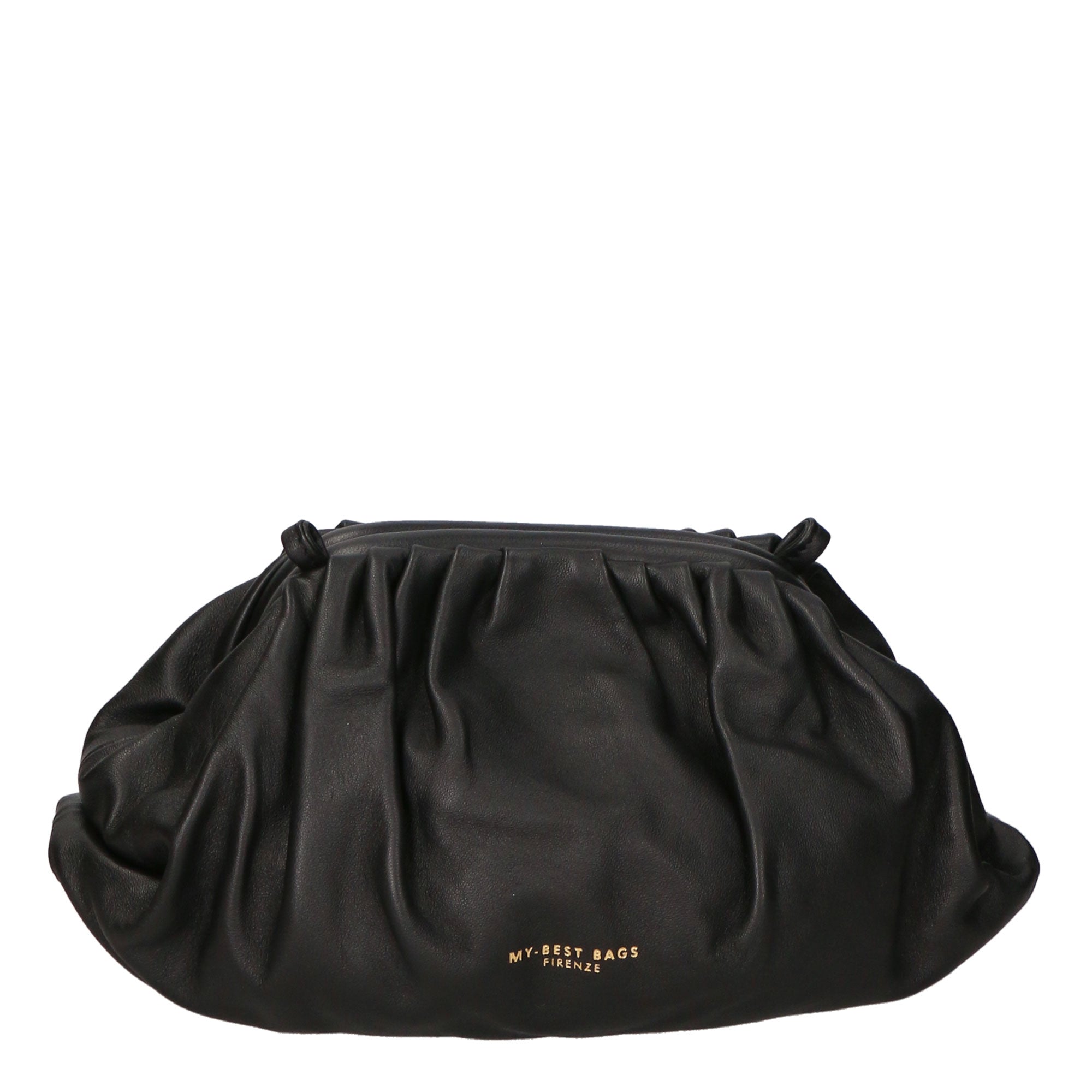 Borsa a mano da donna 100% pelle MYB-6018-FW-NERO 21 My Best Bag