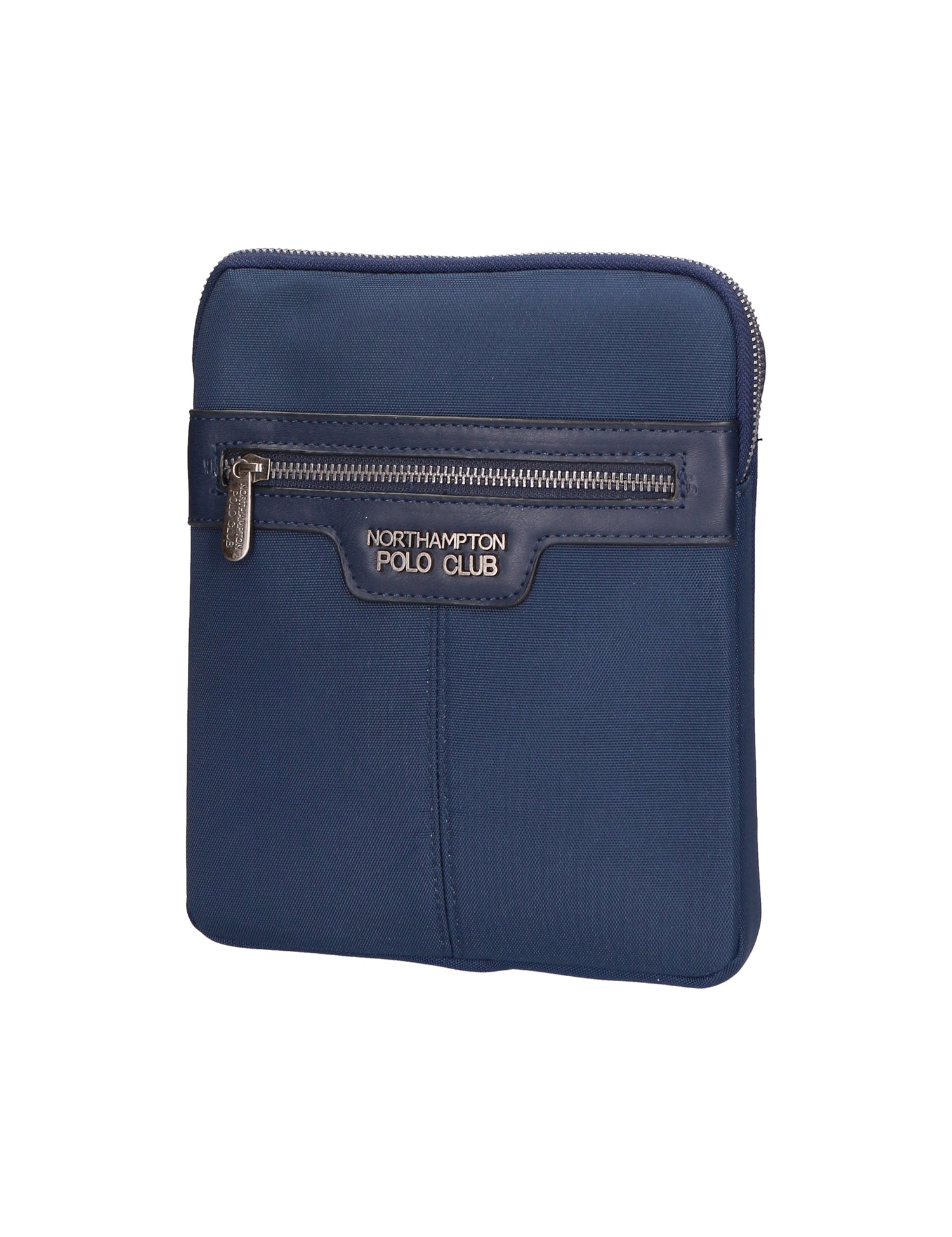 Borsa a tracolla uomo in pelle PU Casual PCL3154-BLUE Northampton Polo Club
