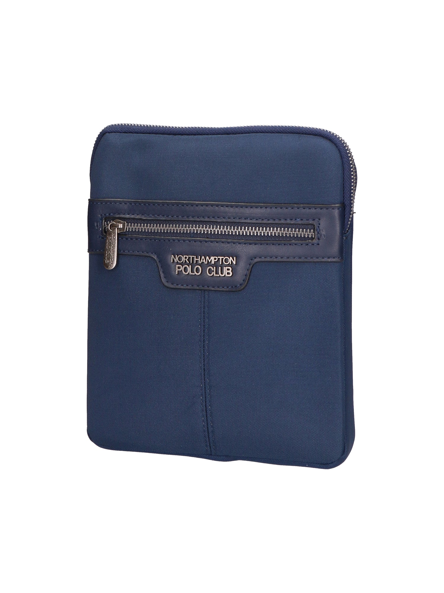 Borsa a tracolla uomo in pelle PU Casual PCL3154-BLUE Northampton Polo Club